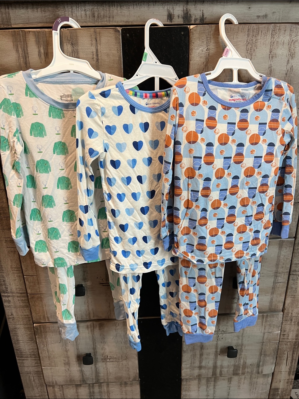 Magnetic Me - Boys 2t, 3 Bundle Pajamas